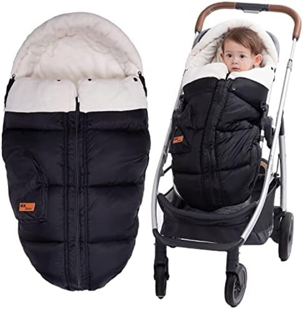 Universal Weatherproof Stroller Footmuff Blanket Waterproof Fleece Toddler Infan
